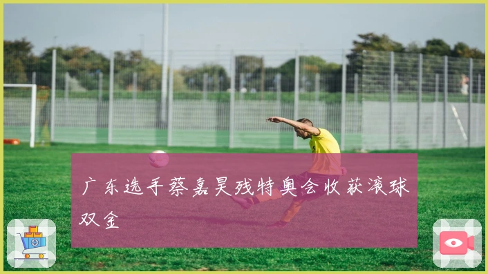 广东选手蔡嘉昊残特奥会收获滚球双金